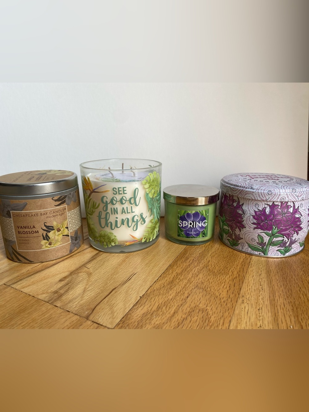 4 candles!